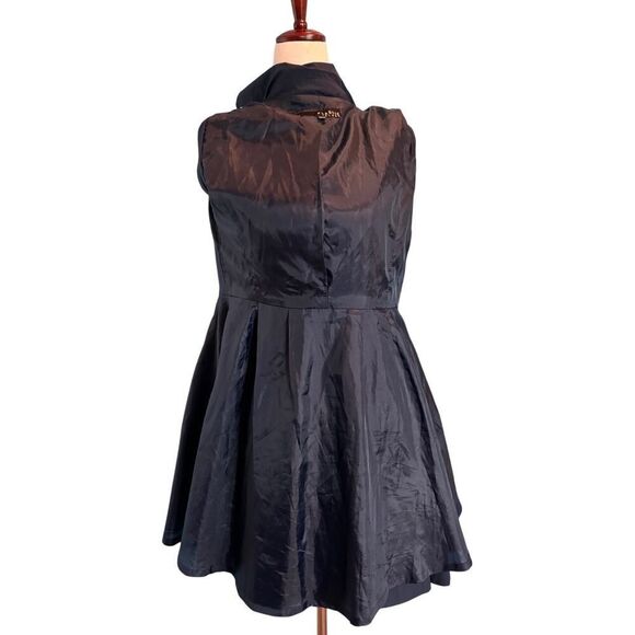 Darling! Plastic Island Double-Breasted Jacket Coat Lightweight Pockets Belt S - Picture 4 of 11